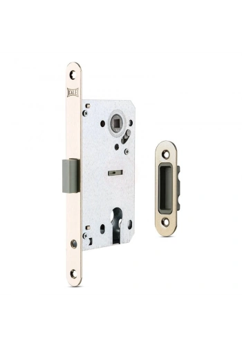 Kale Kilit Silindirli Gömme Kilit Neodyum + Neodyum Mıknatıslı 50 mm Nikel (196 mm Ayna) (Barelsiz) - 232NN000002