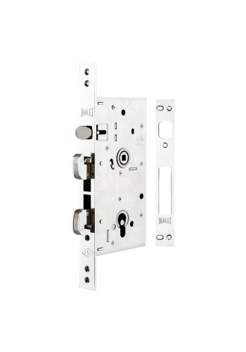 Kale Monoblok Champion Çelik Kapı Kilidi Krom 60 mm (Silindirsiz) - 262R0000002