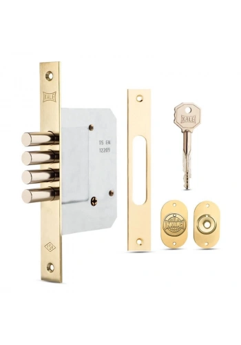 Kale Prazis Silindirli Emniyet Kilidi 4 Milli (3 Anahtarlı) Nikel 52 mm - 189F0000009