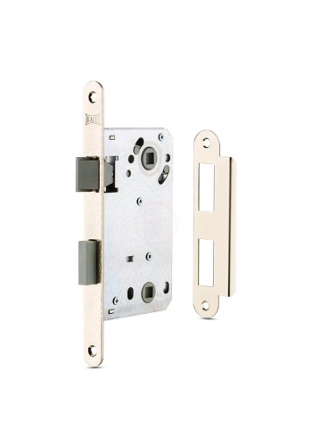 Kale Sessiz Seri Banyo Wc Kilidi Nikel 50 mm (Plastik Mandal Sürgü) - 22900000001