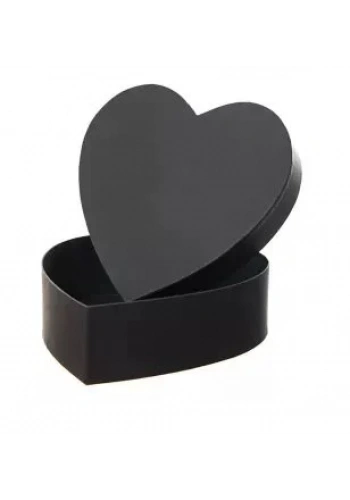 Kalpli Siyah Hediye Kutu 3lü