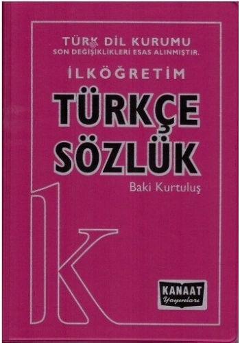 Kanaat Yayınları İlk ve Orta Öğretim Türkçe Sözlük
