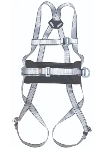Karam Paraşüt Tipi Emniyet Kemeri Karfit Göğüs Metal Tokalı Statik Halatlı EN 361-358