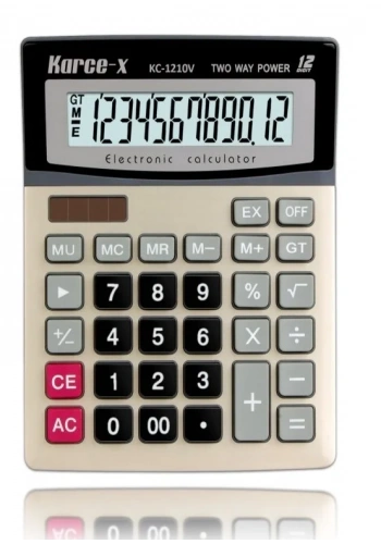 Karce-X KC-1210V Masaüstü 12 Hane Hesap Makinası