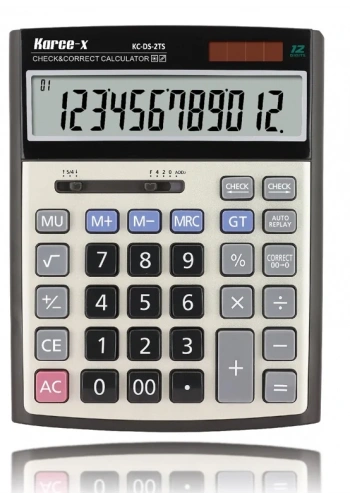 Karce-X KC-DS-2TS Masaüstü 12 Hane Hesap Makinası