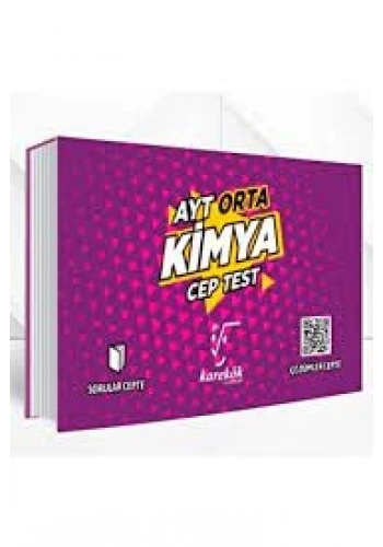 Karekök  AYT Kimya Cep Test Orta