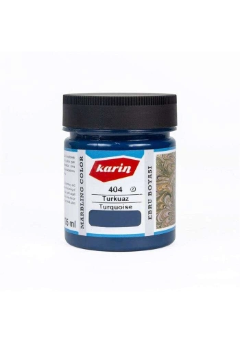 Karin Ebru Boyası 105 ml S:404 Turkuaz