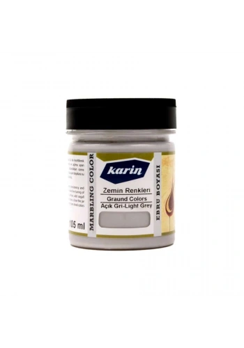 Karin Ebru Boyası 105 ml S:901 Açık Gri