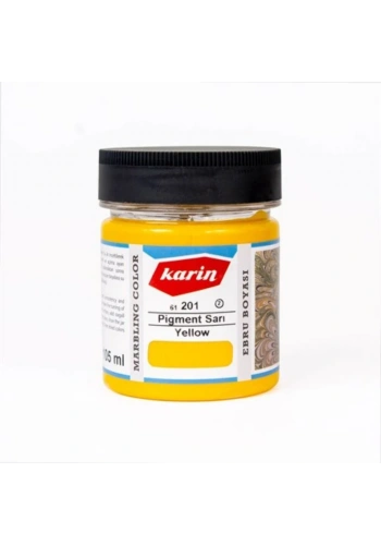 Karin Ebru Boyası 105ml 201 Pigment Sarı
