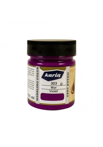 Karin Ebru Boyası 105ml 303 Mor
