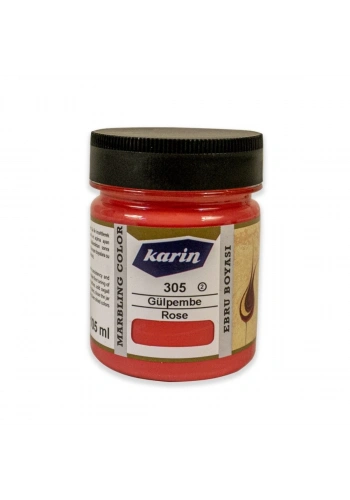 Karin Ebru Boyası 105ml 305 Gülpembe