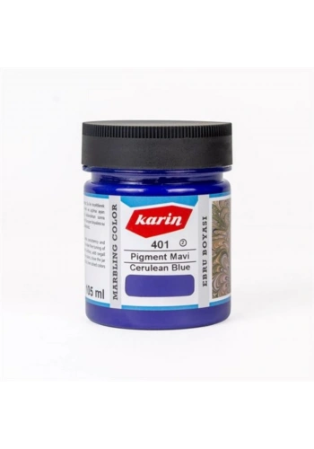 Karin Ebru Boyası 105ml 401 Pigment Mavi