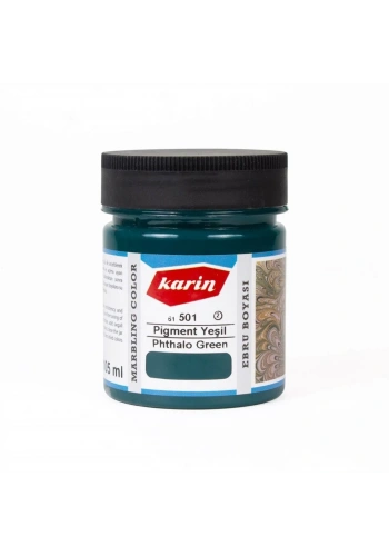 Karin Ebru Boyası 105ml 501 Pigment Yeşil