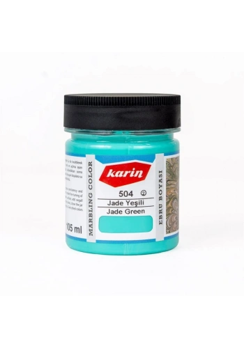 Karin Ebru Boyası 105ml 504 Jade Yeşili