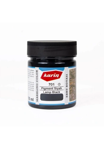 Karin Ebru Boyası 105ml 701 Pigment Siyah