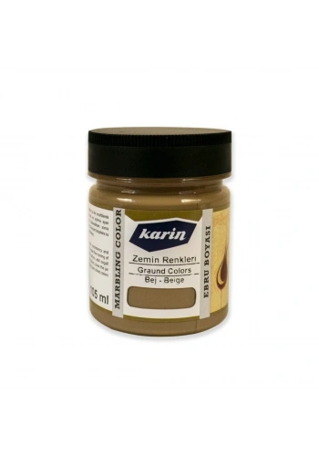 Karin Ebru Boyası 105ml Zemin Renkleri 904 Bej