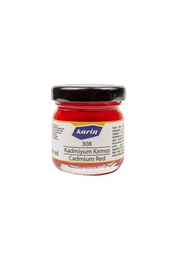 Karin Ebru Boyası 40ml 308 Kadmiyum Kırmızı