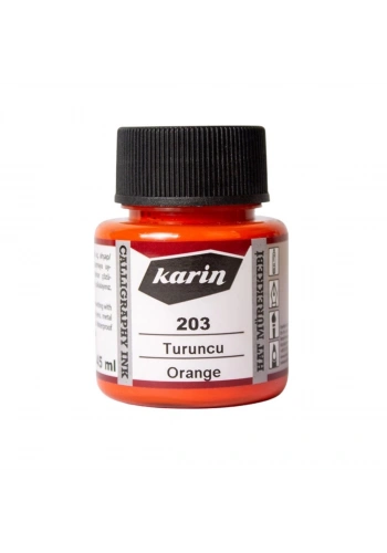 Karin Hat Mürekkebi 45ml 203 Turuncu