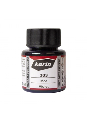 Karin Hat Mürekkebi 45ml 303 Mor