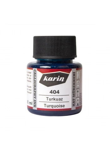 Karin Hat Mürekkebi 45ml 404 Turkuaz