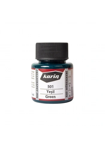Karin Hat Mürekkebi 45ml 501 Yeşil