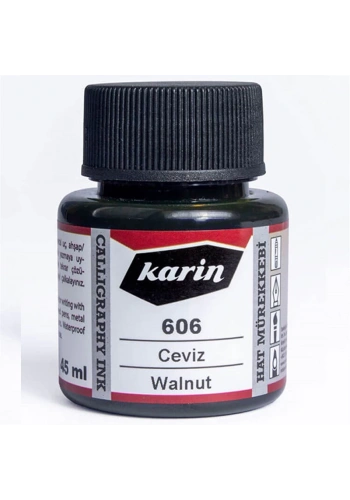 Karin Hat Mürekkebi Ceviz 45ml