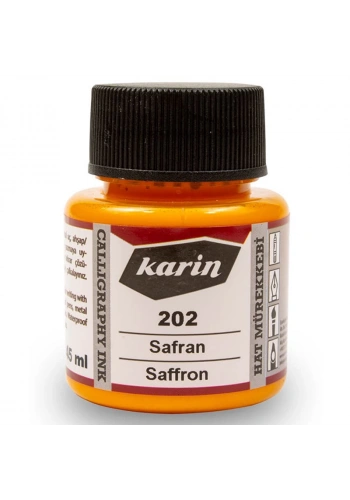 Karin Hat Mürekkebi Safran 45ml
