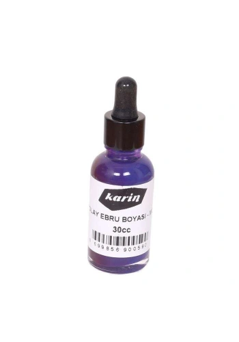Karin Kolay Ebru Boyası 30ml - Mor
