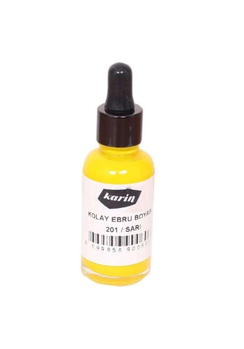 Karin Kolay Ebru Boyası 30ml - Sarı