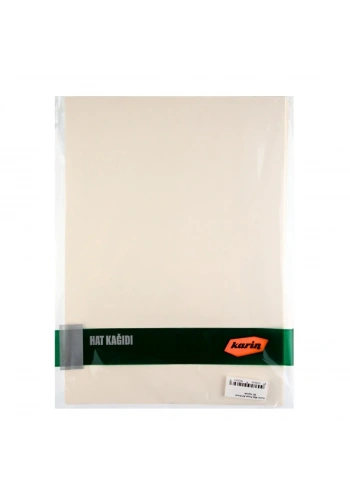 Karin Mat Kuşe Kağıt A4 Krem 80yp