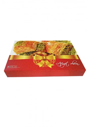 Karton Baklava Kutusu 1000gr 100 Adet.