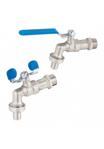 KAS Küresel Bahçe Musluğu Kelebek Kol 1/2 İnç