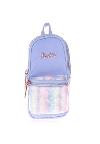 Kaukko Kalem Çantası Brıght Junıor Bag Kapitone-Floral Mavi K2465