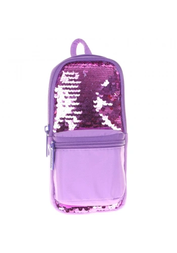 Kaukko Kalem Çantası Magıcal Junıor Bag Pullu-Lila K2480