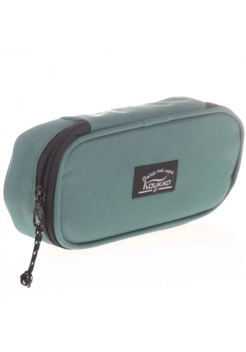 Kaukko Kalem Çantası Özel Bölmeli Petrol K2365