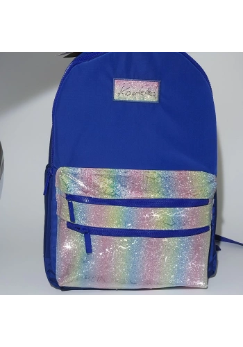 Kaukko Sırt Çantası Magıc Dreams Leather Navy Blue K1723