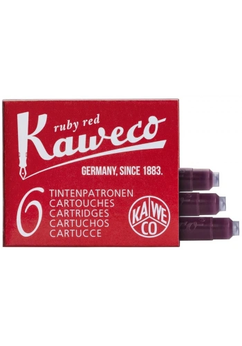 Kaweco Dolma Kalem Kartuşu 6lı KIRMIZI