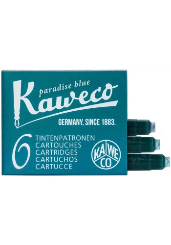 Kaweco Dolma Kalem Kartuşu 6lı TURKUAZ