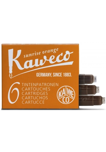 Kaweco Dolma Kalem Kartuşu 6lı TURUNCU