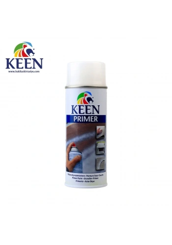 Keen Akrilik Sprey Boya 400ml Primer Plastik Astar Boya Şeffaf