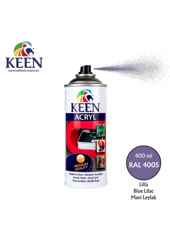 Keen Akrilik Sprey Boya 400ml RAL4005 Blue Lila