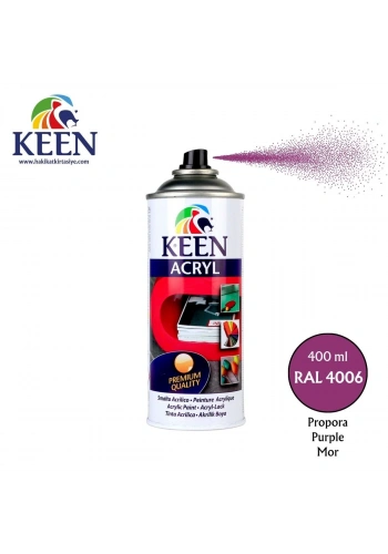 Keen Akrilik Sprey Boya 400ml RAL4006 Purple