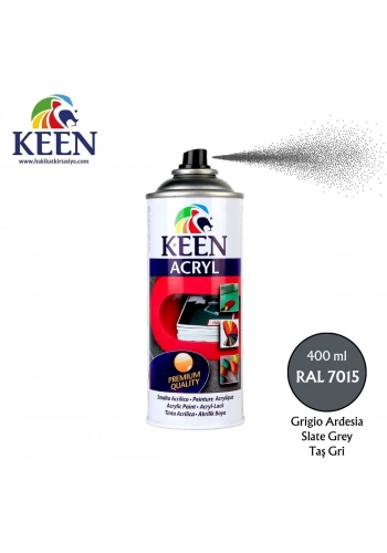 Keen Akrilik Sprey Boya 400ml RAL7015 Slate Grey