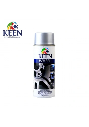 Keen Akrilik Sprey Boya 400ml Wheel Jant Gümüş