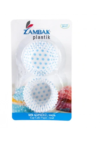 Kek Kapsülü Baskılı Küçük ( 80 Paket )