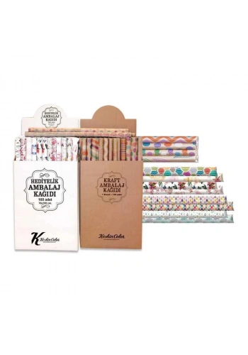 KESKİN 70x100 TEKLİ RULO FLORAL AMBALAJ KAĞIDI 100349