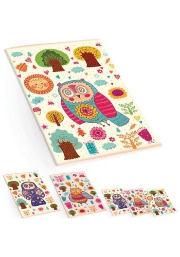 Keskin Color A5 40 Yaprak Çizgili Pp Kapak Dikişli Defter