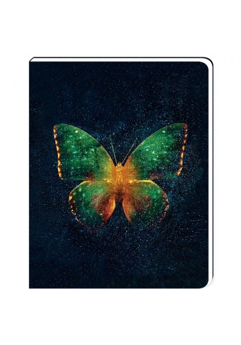 Keskin Color Bind-Note Butterfly Defter 13x16,5 80 Yp.Çiz.