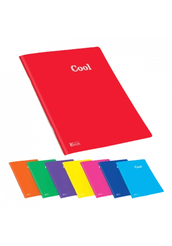 Keskin Color Defter Plastik Kapak Dikişli Cool A4 80 YP Kare