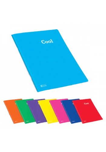 Keskin Color Defter Plastik Tel Dik.Cool A5 40 YP Kare